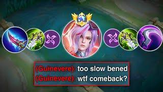 GLOBAL BENEDETTA BEST BUILD FOR SOLO EXP LANER! (100% autowin) | MOBILE LEGENDS