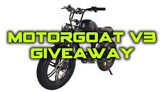 Motor Goat V3 - Goat Powered Bikes E-Bike Giveaway!