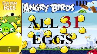 Angry Birds Gameplay| How to find all 31 Golden Eggs| Complete| FULL HD