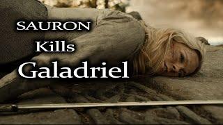 Sauron vs Galadriel | The Rings of Power Season Finale