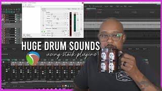 Make Your Drums Sound BIG with Stock Plugins in REAPER