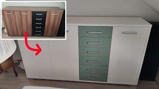 Furnierte Möbel streichen? Klar geht das! Upcycling (Anleitung)