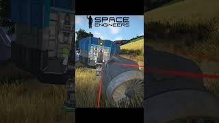 Управляемый летательный аппарат из капсулы #SpaceEngineers #respawnpod