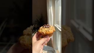 Small batch chocolate chip muffins! #baking #muffins