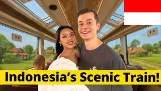 Riding Indonesia’s Most Scenic Train Bandung to Yogyakarta  || Jack & Sophia Torr || Indonesia
