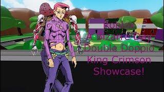 Roblox A Bizarre Day Double Doppio King Crimson Showcase!