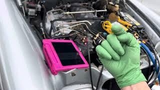 AUTOMOTIVE HVAC INSTRUCTORS stop using analog gauges to look for leaks.