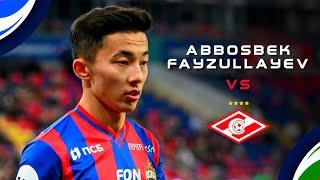 Abbosbek Fayzullayev vs Spartak Moscow | 02/11/2024