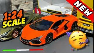 Unboxing New 1:24 Scale Lamborghini Revuelto By Bburago | Unboxing | #bburago #diecastmodel