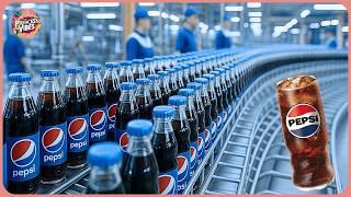 Pepsi Mega Factory: How Pepsi Is Made In Factory With Modern Technology