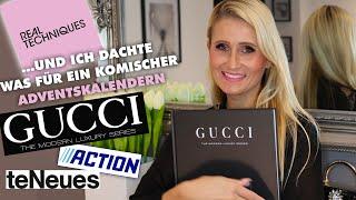 Ein komischer Adventskalender mit 12 Türchen??? ein GUCCI Book und Action MakeUp Test - Haul