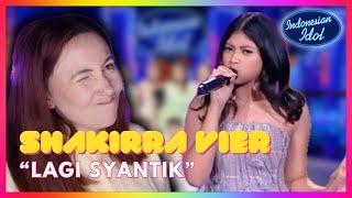 Shakirra Vier "Lagi Syantik" | Indonesian Idol 2025 Spektakler Show 5 | Mireia Estefano Reaction