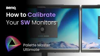 How to Calibrate Your BenQ SW Monitors with Palette Master Ultimate