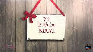 Birthday invitation 04 | Vision Wedding Solution | FCPX Readymade Project