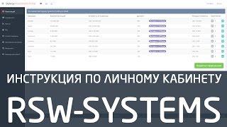 rsw systems инструкция по личному кабинету