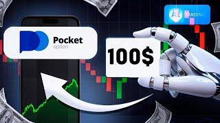 РАЗГОНЯЮ 100$ ПРИ ПОМОЩИ AI ИНТЕЛЛЕКТА НА POCKET OPTION // ТРЕЙДИНГ С НУЛЯ