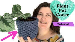 How to make Plant Pot Covers // Tutorial
