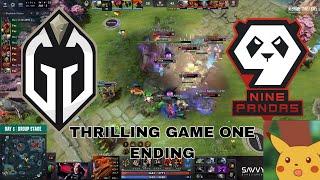 Gaimin Gladiators vs 9 Pandas Game 1 Thrilling Ending