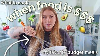 Easy Meals I Make to Save Money on Groceries  (Waste Less Spend Less)