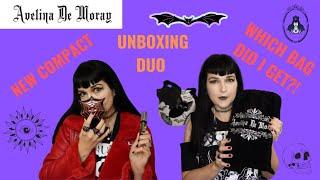 AVELINA DE MORAY UNBOXING - NEW COMPACT MIRROR AND VAMP BAG | GOTH ACCESSORIES | SMALL BUSINESS AU