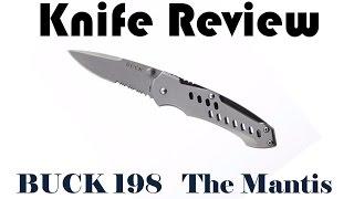 Buck 198 - The Mantis knife review. A discret carry knife worth checking out.