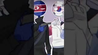  КНДР и Южная Корея  Эдит (кто следующий после них ?) - кантрихуманс/countryhumans