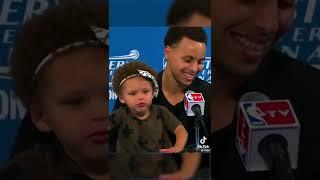 Nba Players Interviewing With Their Kids