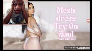 Mesh Lingerie try on haul | With Riley Ray (REACTION)