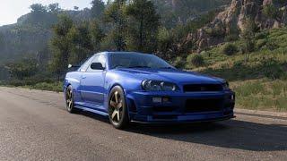 Nissan GTR R34 Forza horizon 5 | video