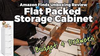 Xbro Bathroom Floor Storage Cabinet: Unboxing, Assembly, and Review - Is It Worth It? Amazon Finds