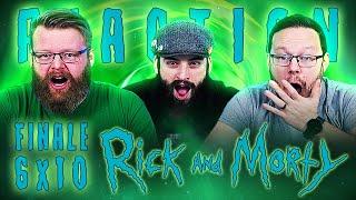 Rick and Morty 6x10 FINALE REACTION!! "Ricktional Mortpoon's Rickmas Mortcation"