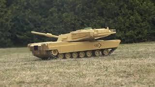 Giant US Tank M1A1  mit Jet Cat Turbine