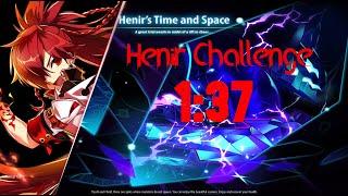 [Elsword INT] Flame Lord Henir Challenge (1:37)