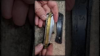 VTG Filthy Swedish Pocket Knife - Refurb - Before & After