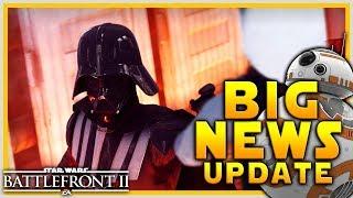 BIG NEWS UPDATE: Leia Overhaul, Anakin Nerf, BB-8 Next Week, Vader Choke & Block - Battlefront 2