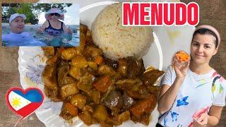 PORK MENUDO/ "Avatar" was filmed here! - Mom's reaction to the Philippine waterfalls️