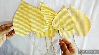 How to make a 3d cardboard wall hanging ! Diy home decor ! Suzels KreativeCraft
