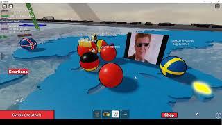 Roblox Countryball World Roleplay: Rick rolling people as Switzerland