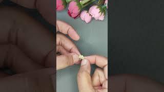 DIY Zigzag Daisy Flower Seed Beads Bracelet | Beaded Bracelet Tutorial