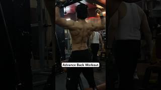 Advance Back Workout.. || Panchal Fitness #exercise #fitness #trendingshorts #viral  #workout