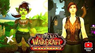 World Of Warcraft - JOGANDO COMO GOBLINA E WORGENA (Ladina e Druidesa) - Estreia Semanal #01