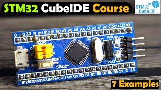 STM32CubeIDE Course for beginners, stm32f103c8t6, STM32 CubeIDE #stm32cubeIDE