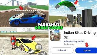 Parachute+Maclaren Car Secret Update Cheat Code | Indian Bikes Driving 3d New Update All Cheats Code