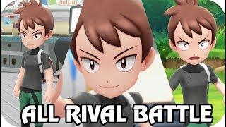 Pokémon Let's Go Pikachu & Eevee : All Rival Battles (1080p60)