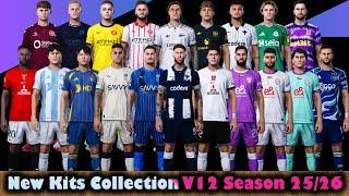New Kits Collection V12 Season 25/26 - PES 2021 & Football Life 2025