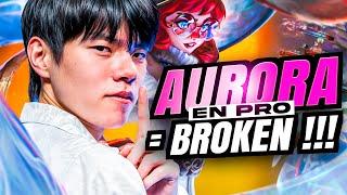 LA 1ÈRE AURORA TRAUMATISE LES PRO en LCK (SES DÉGÀTS = DU JAMAIS VU)