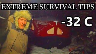 My FAVOURITE (SECRET) TIPS I use to survive FREEZING WINTER TENTING (️extreme cold overnighter️)