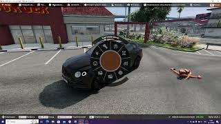 Как посадить манекен в машину в игре BeamNG drive