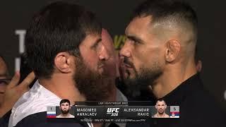 magomed ankalaev.  Aleksandr rakis UFC 308 Dubai