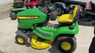 How to operate John Deere X300